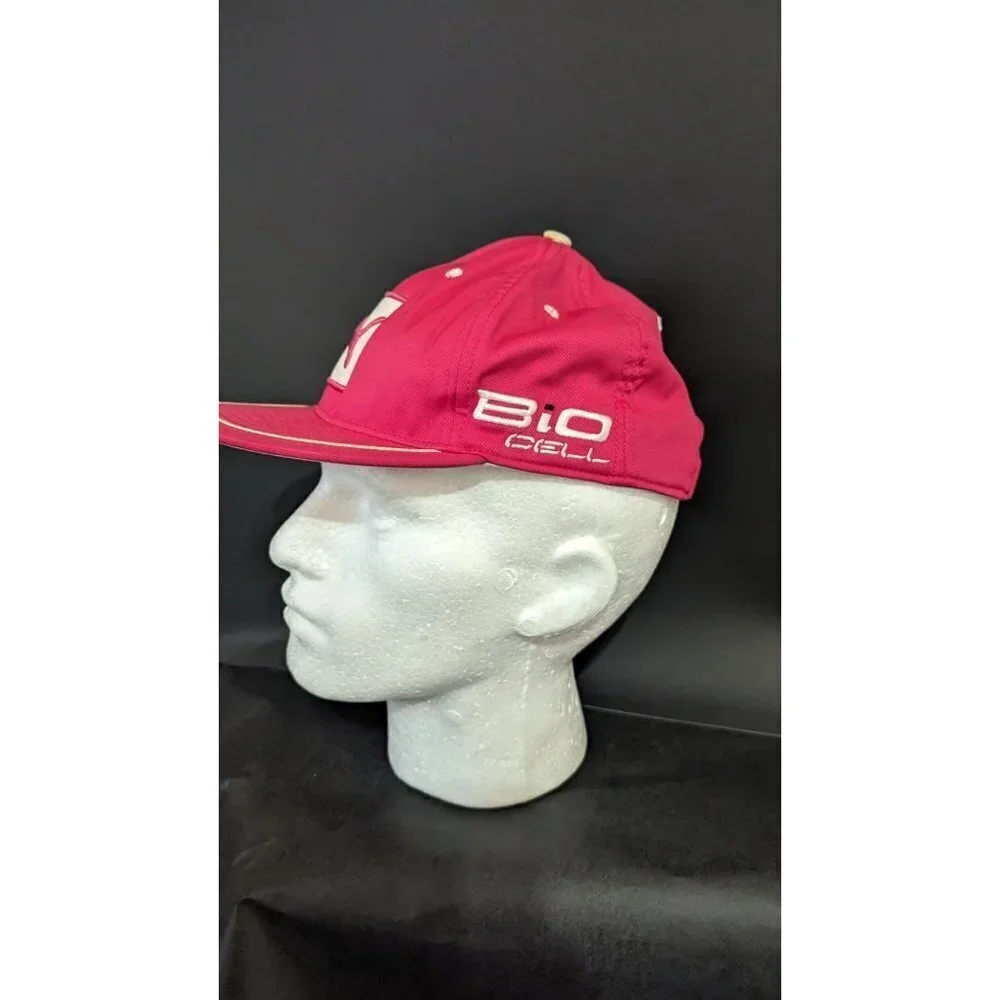 Puma Ball Cap hat pink snap back adjustable baseball,‎ softball, trucker hat